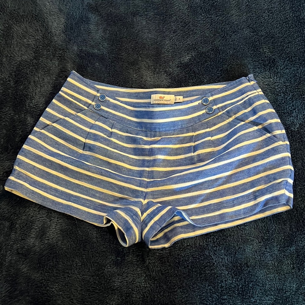 Vineyard Vines striped sailor shorts